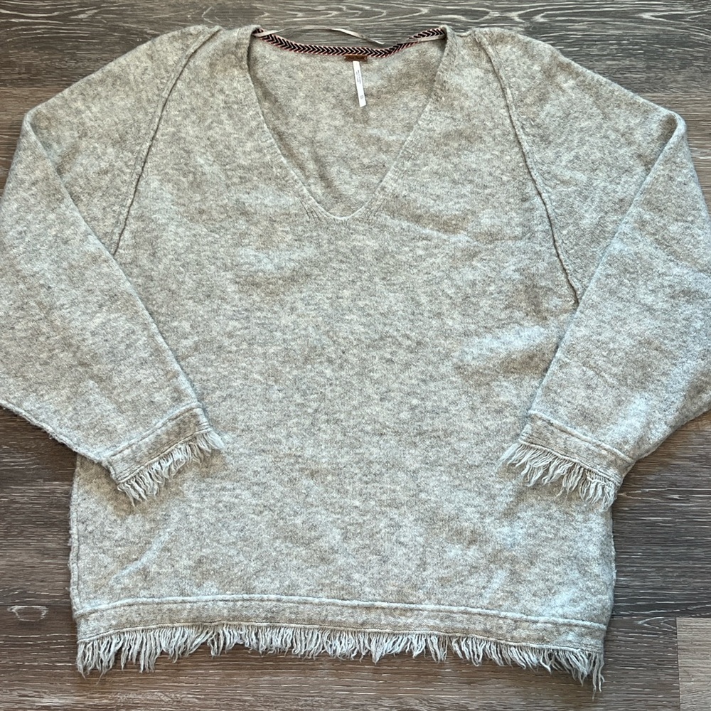 Free People Oversized Wool Sweater
